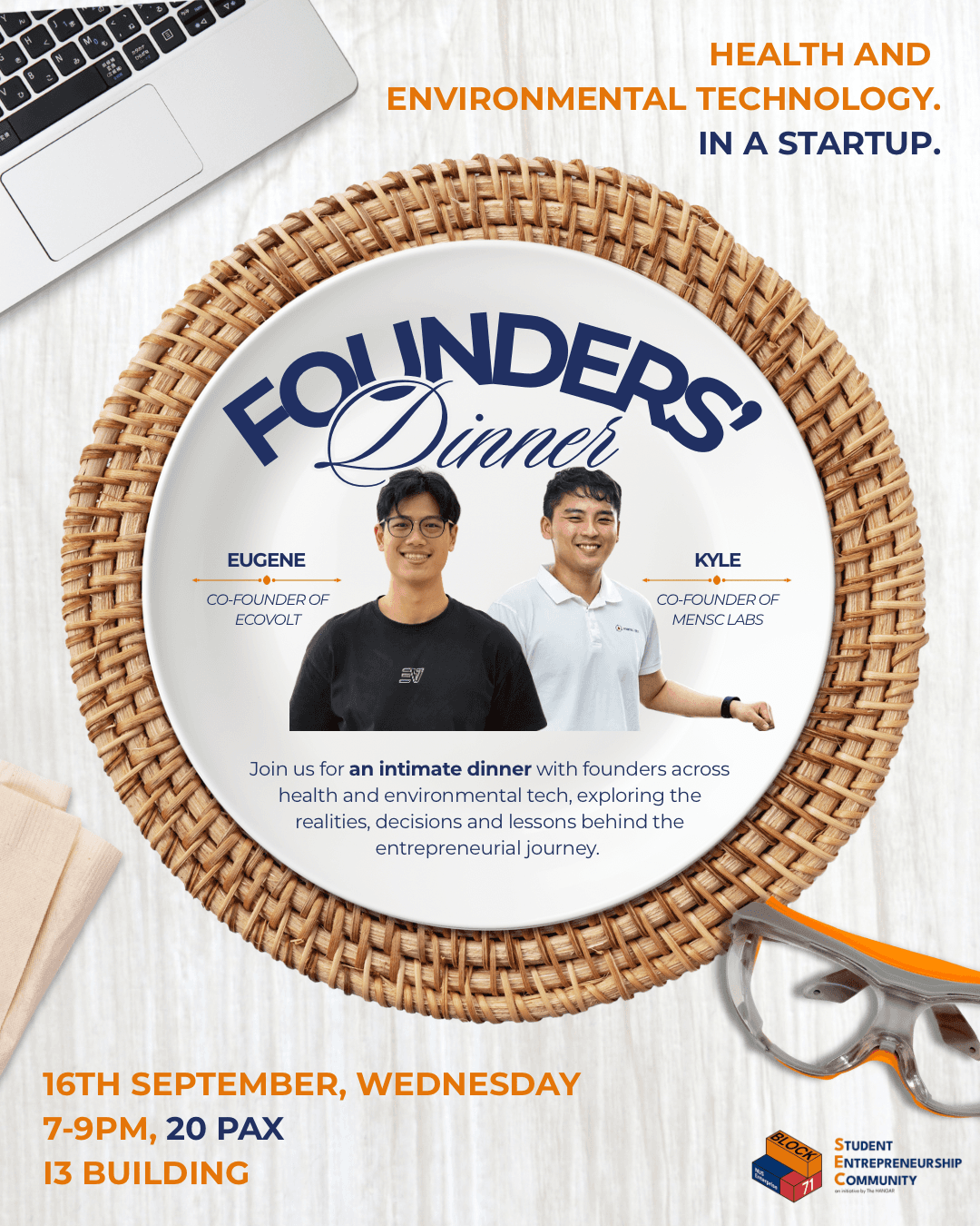 BLOCK71 Founder Dinner Club #2