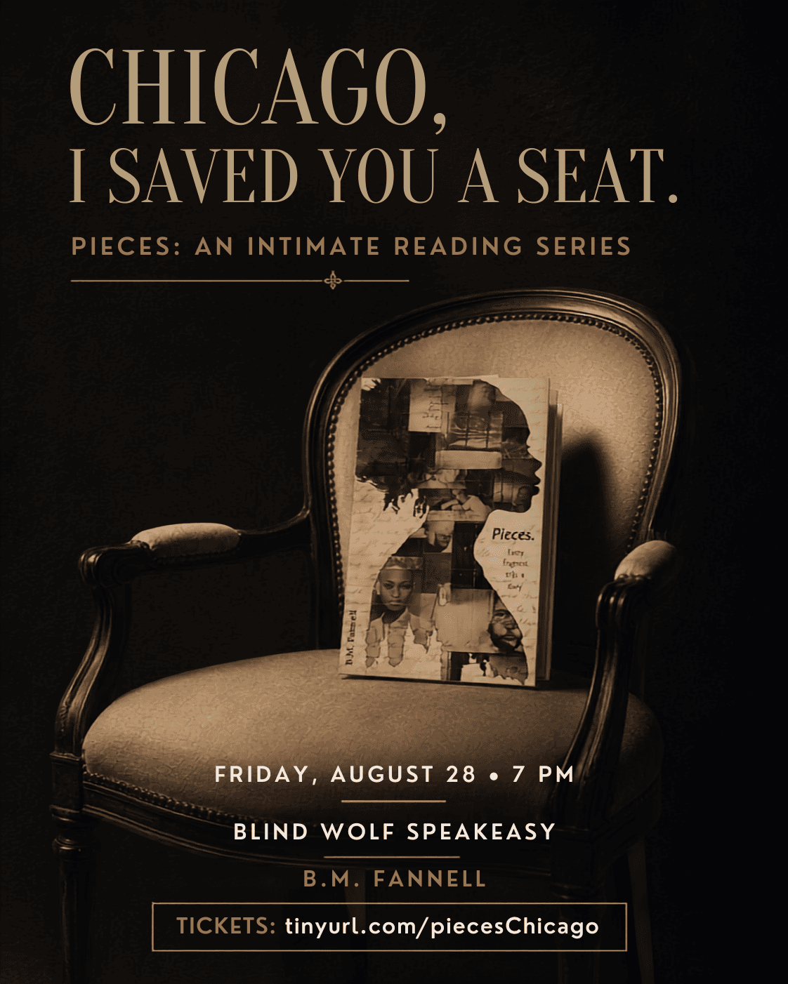 Pieces: An Intimate Reading Series & Tour -Chicago