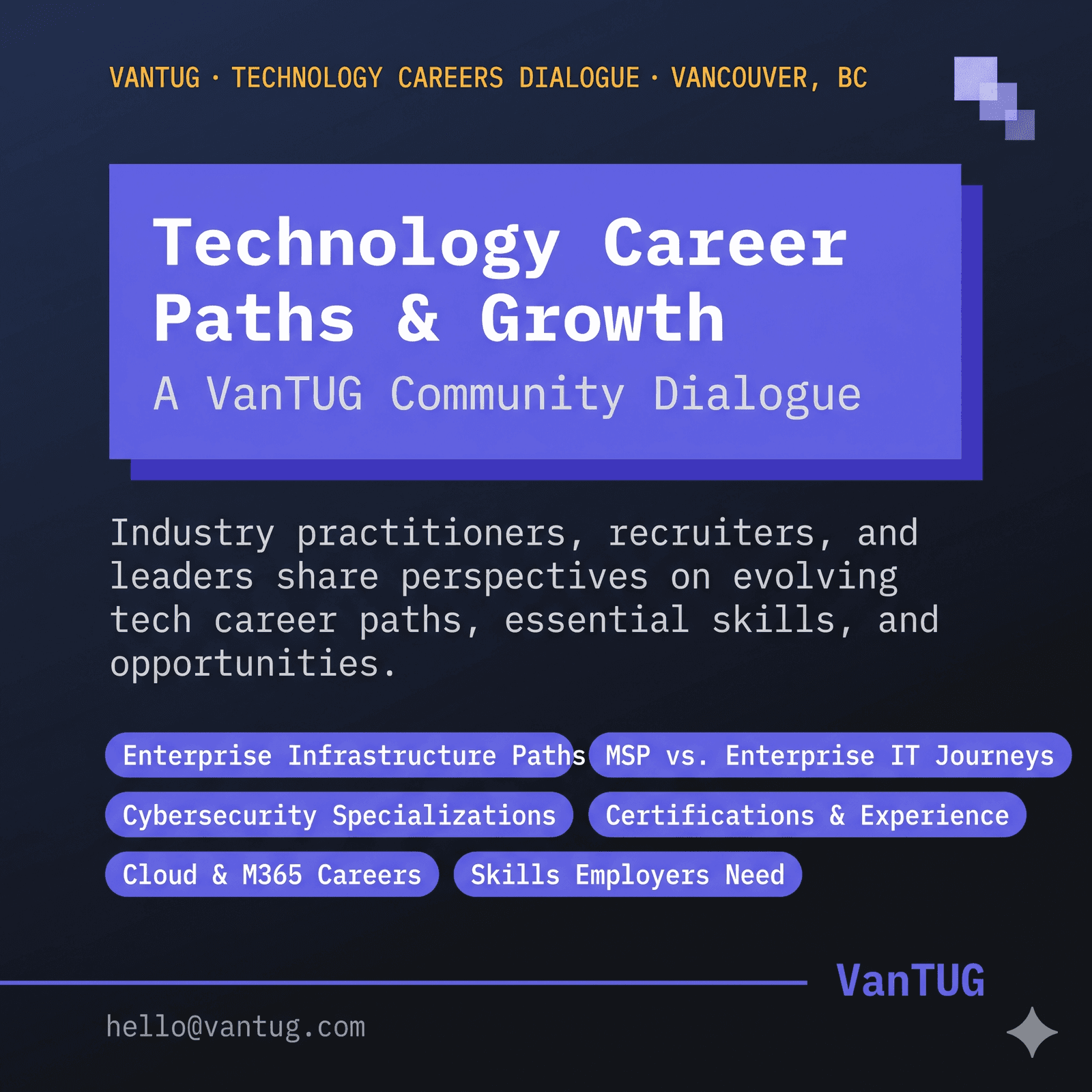 Building a Career in Enterprise Technology