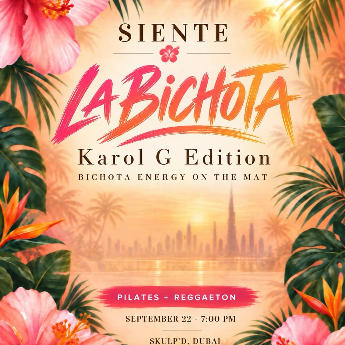 SIENTE – La Bichota (Pilates x Reggaeton) – A Karol G Special Edition
