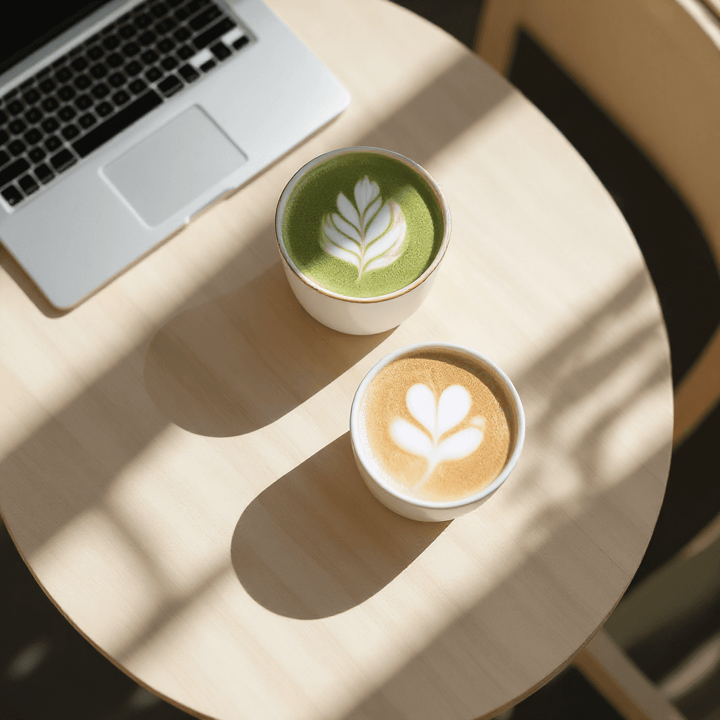 Matcha & chai • entre courtiers immobiliers • for real estate brokers