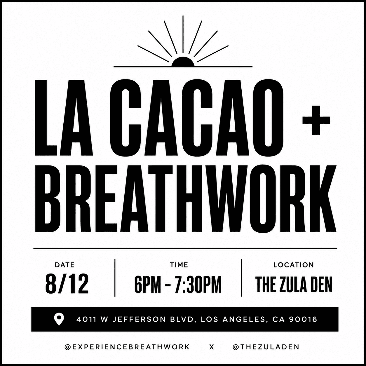 LA Cacao + Breathwork
