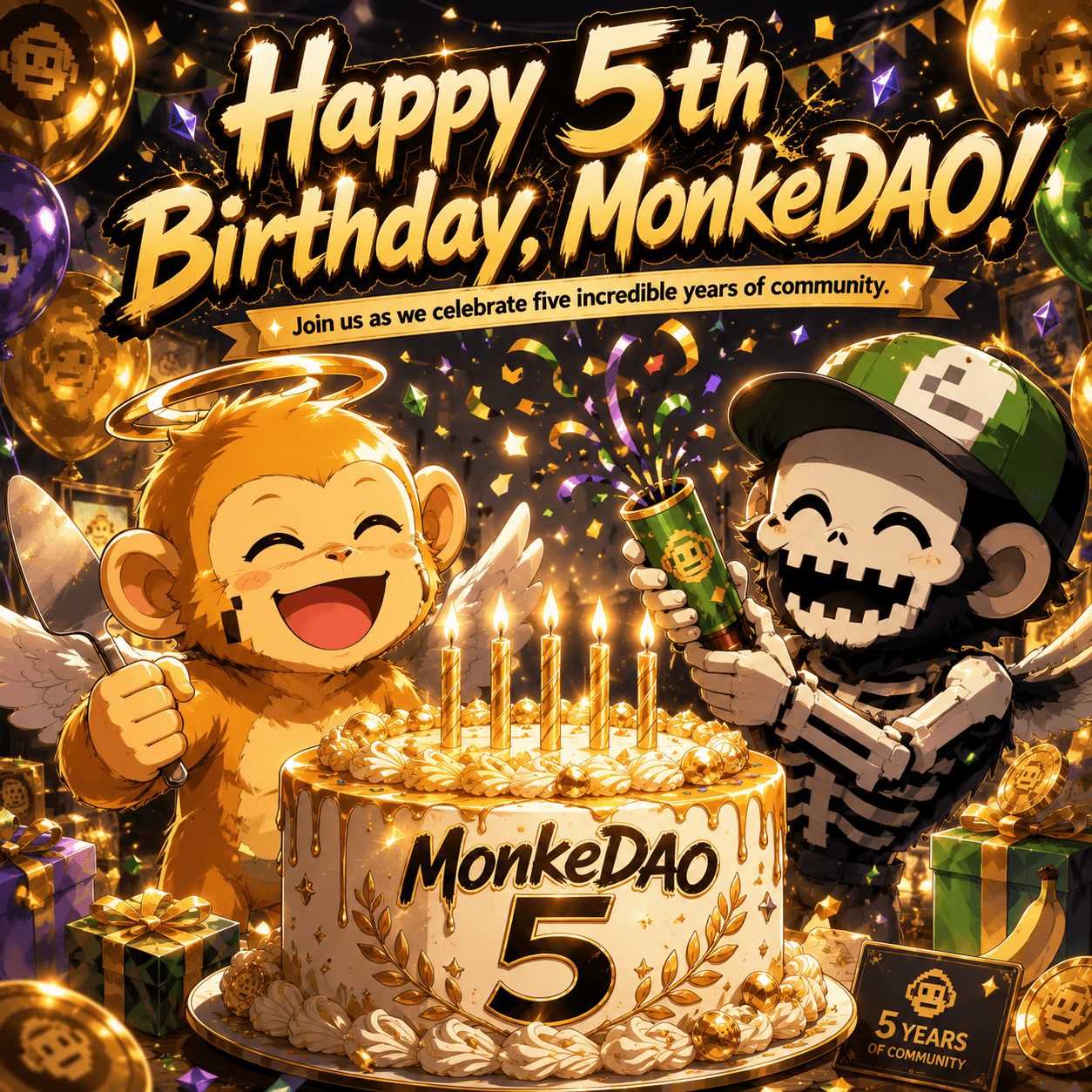 MonkeDAO Toronto 5th Birthday Bash
