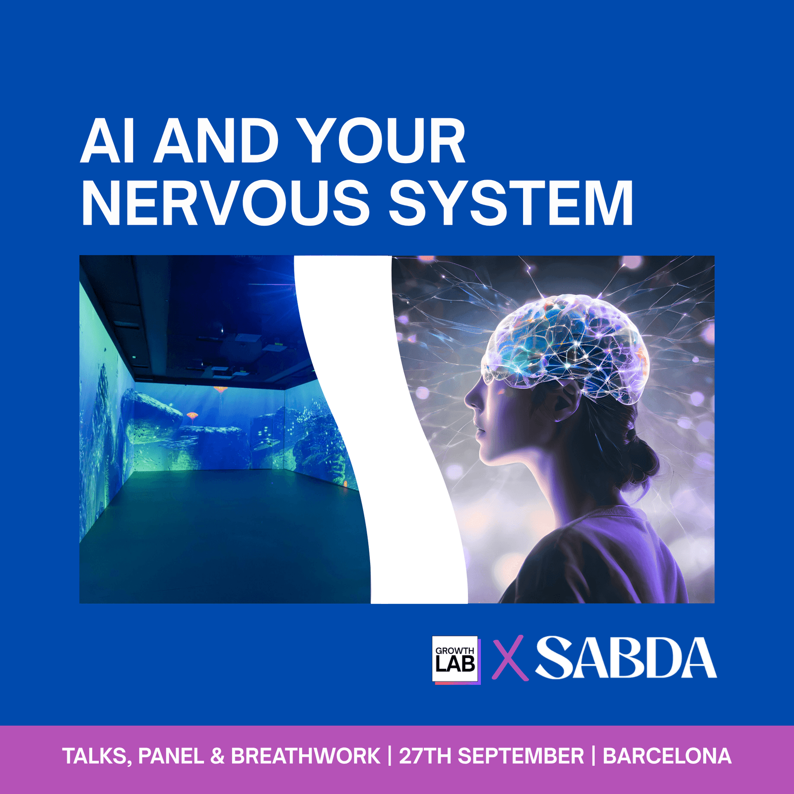 AI and Your Nervous System | Growth Lab x SABDA (Workshop & Breathwork Session)