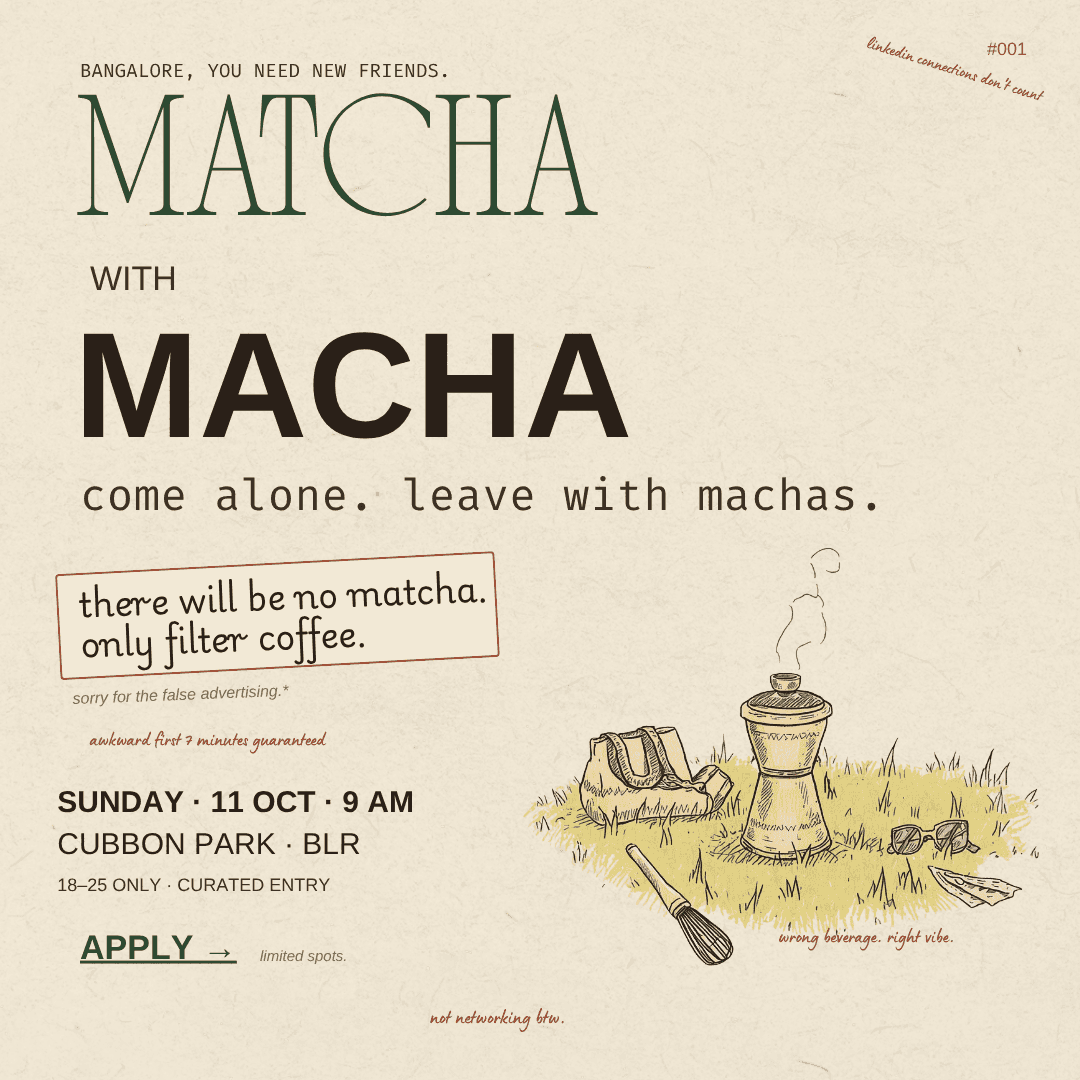 Matcha with Macha #001