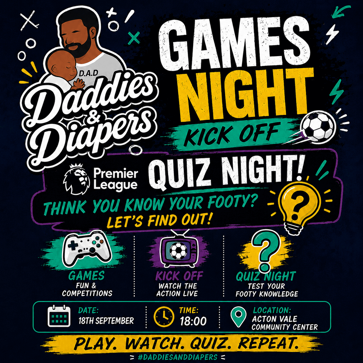D.A.D GAMES NIGHT