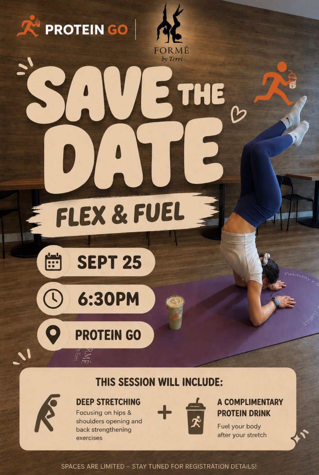 Flex & Fuel: Deep Stretch Session at Protein Go