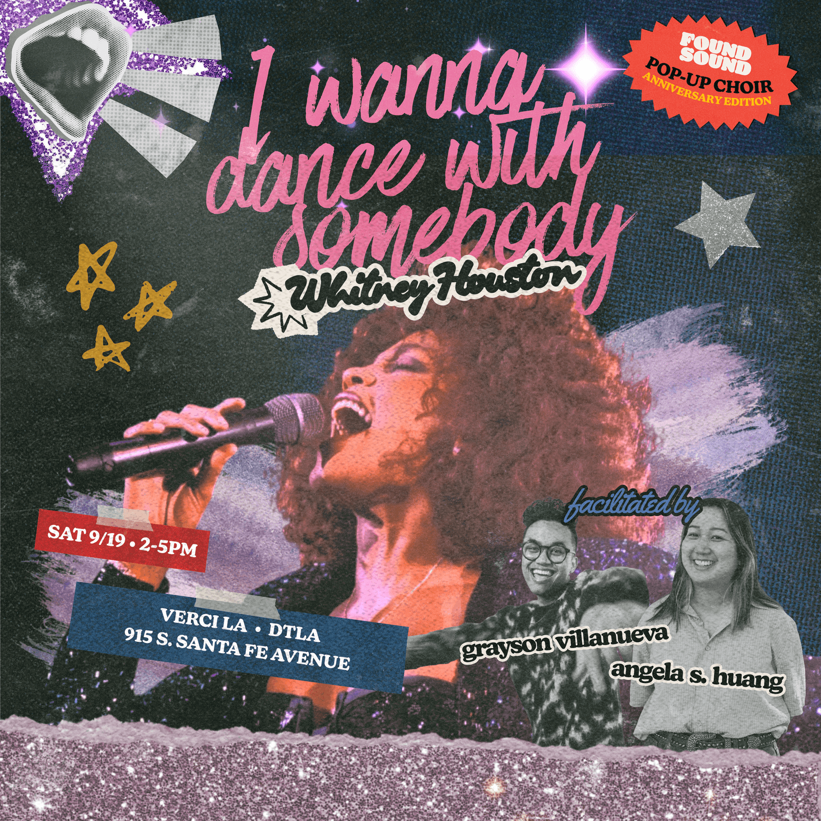 I Wanna Dance with Somebody (Whitney Houston) • Found Sound LA 🪩🌈 Pop-Up Choir