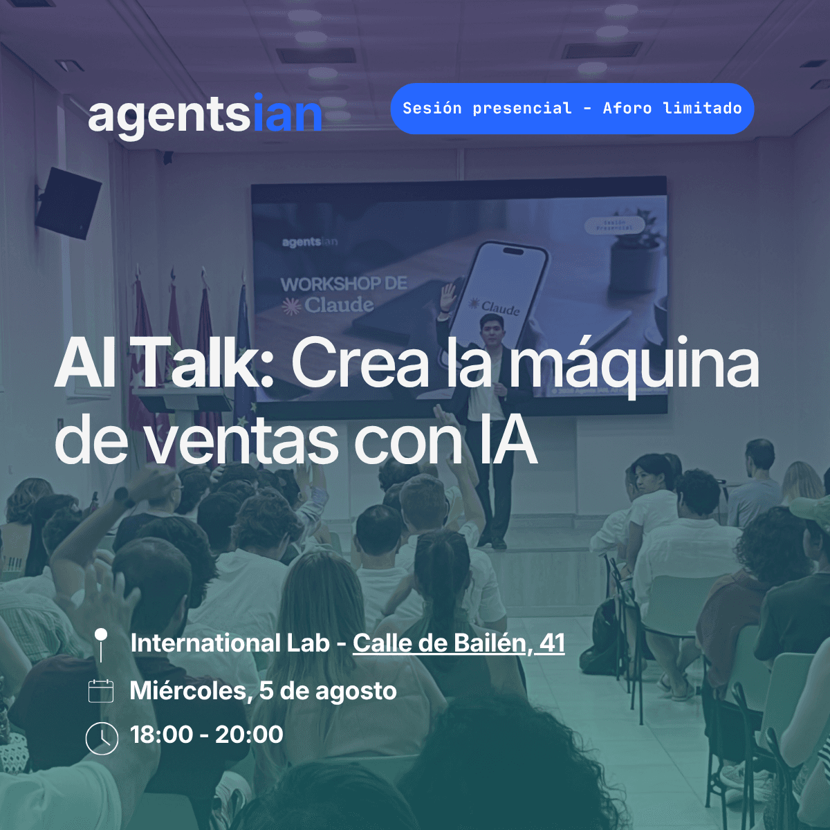 AI Talk: Crea la máquina de ventas con IA
