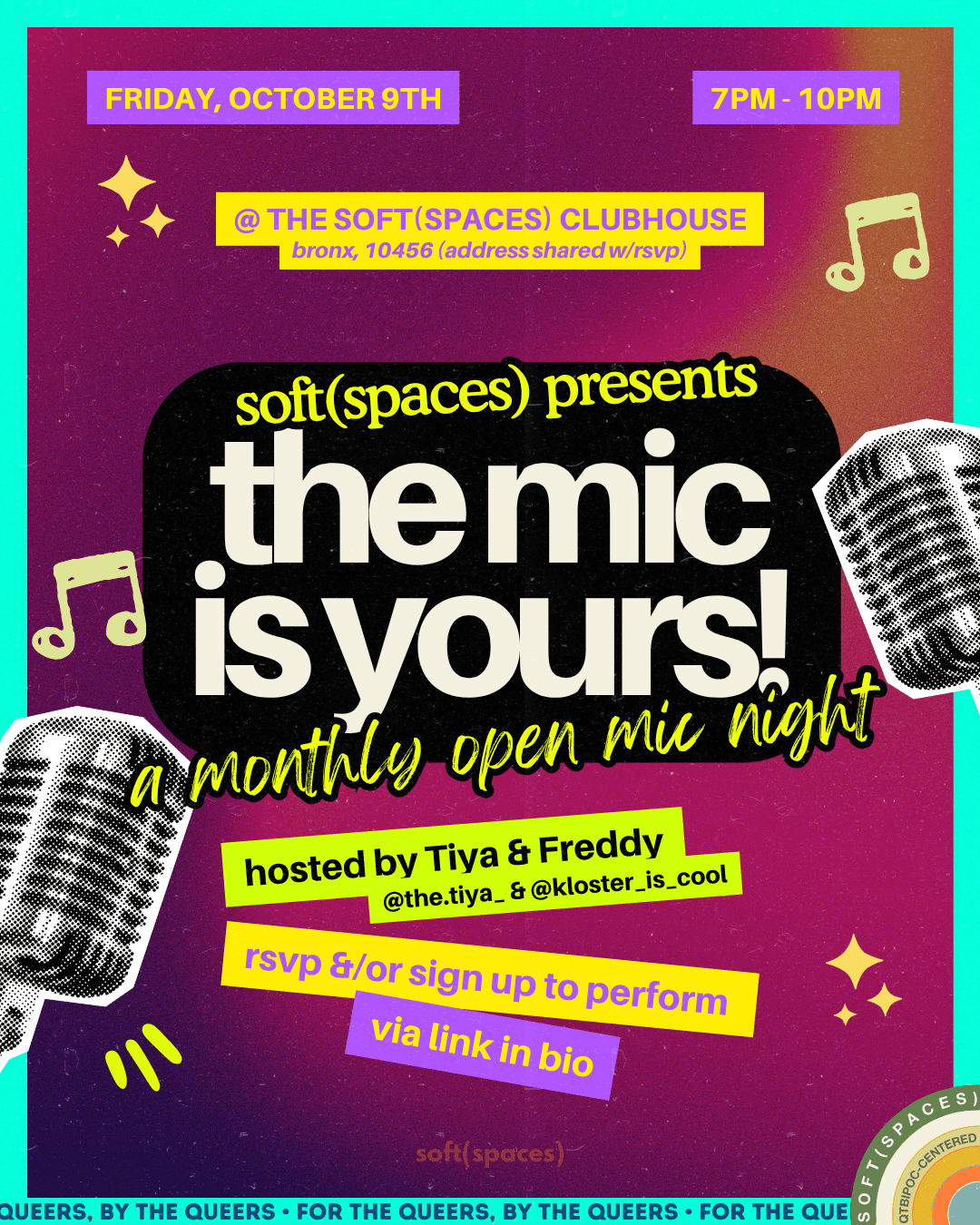 the mic is yours! 🎙️ ✨