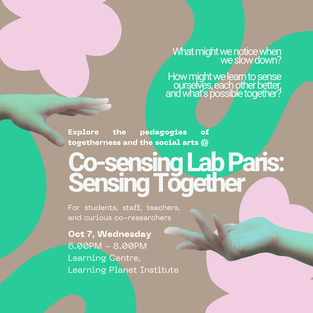 Co-sensing Lab Paris #1: Sensing together