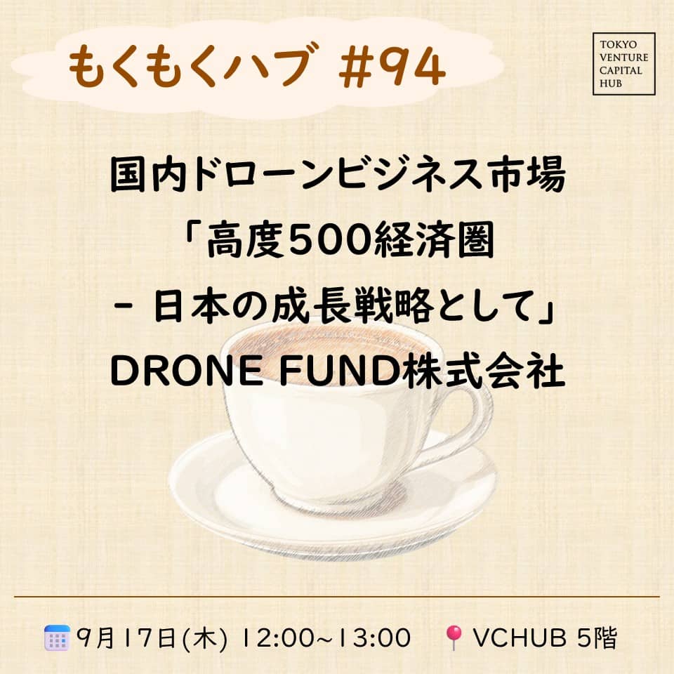 もくもくハブ＃94 国内ドローンビジネス市場「高度500経済圏 - 日本の成長戦略として」～DRONE FUND株式会社～