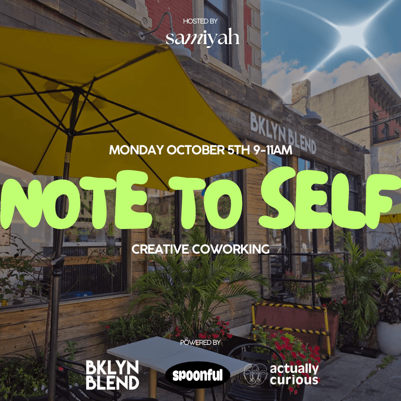 NOTE TO SELF: Creative Coworking