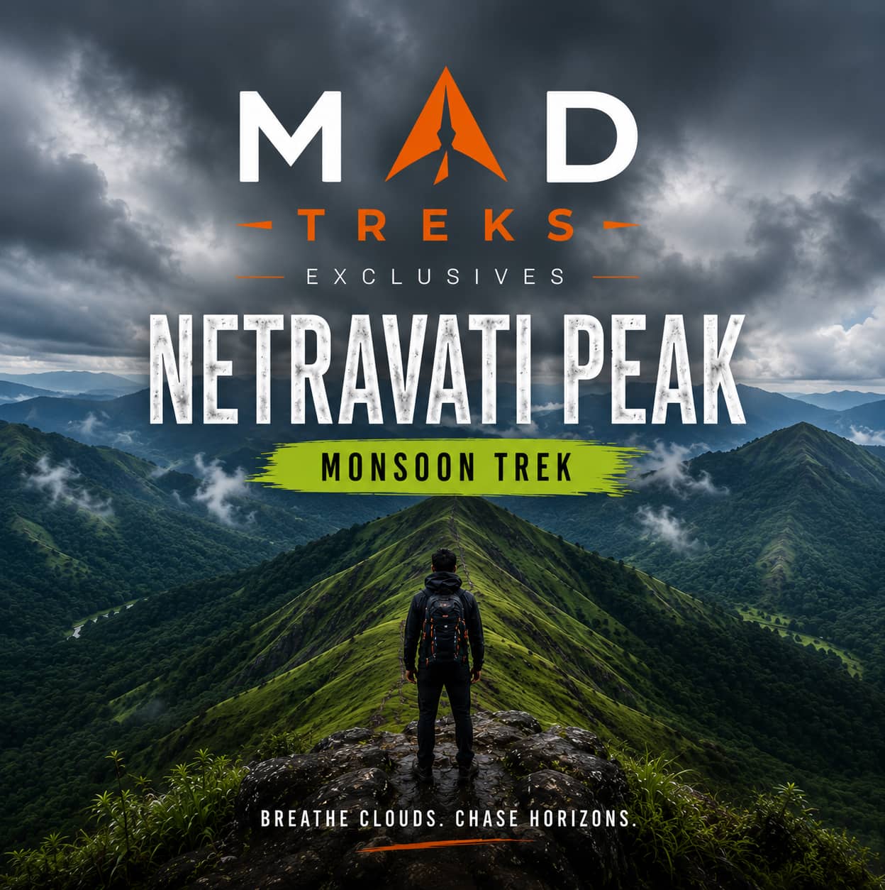 🌿 Netravati Peak Trek | 5-6 Sep ⛰️