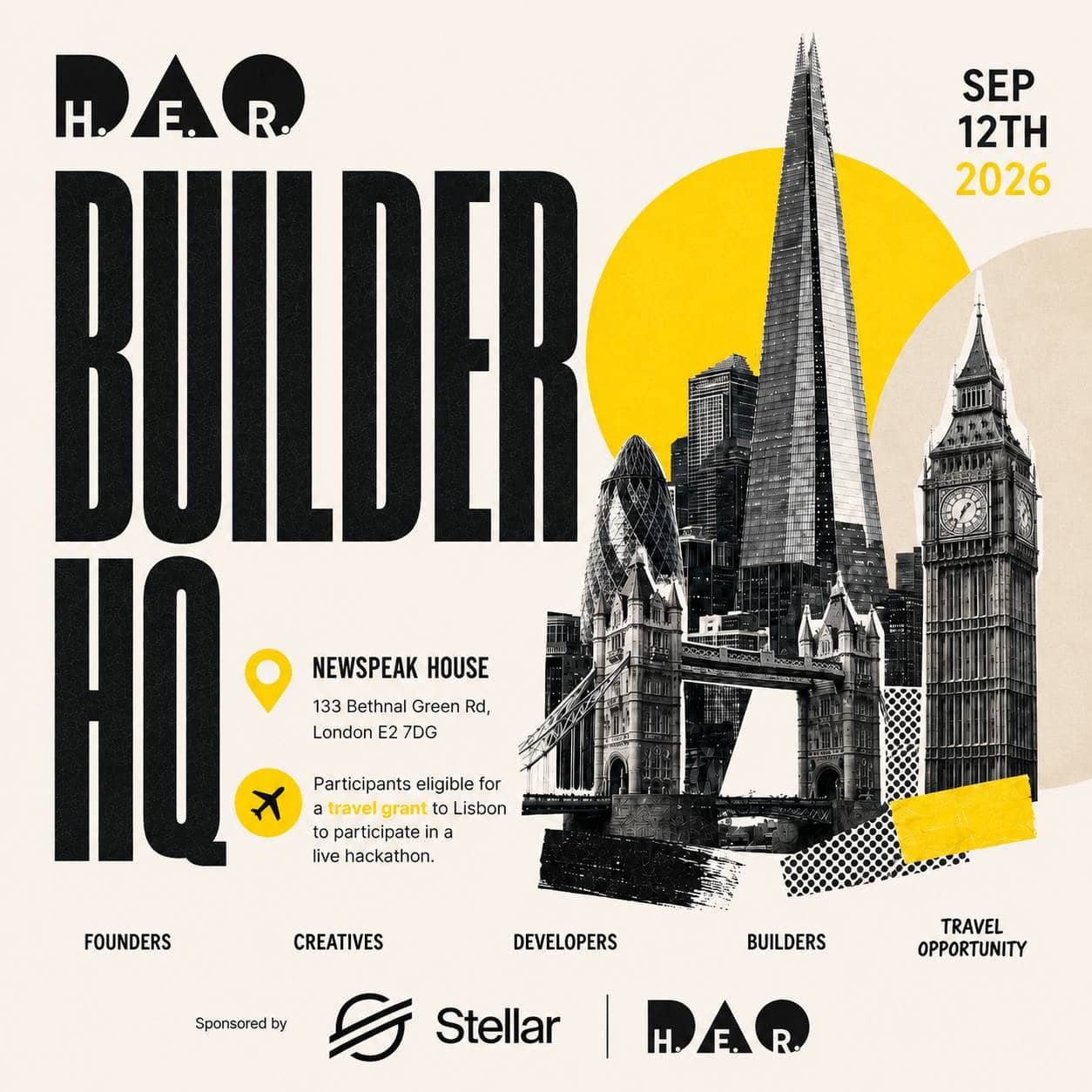 London Builder HQ - Build with AI powered by Stellar