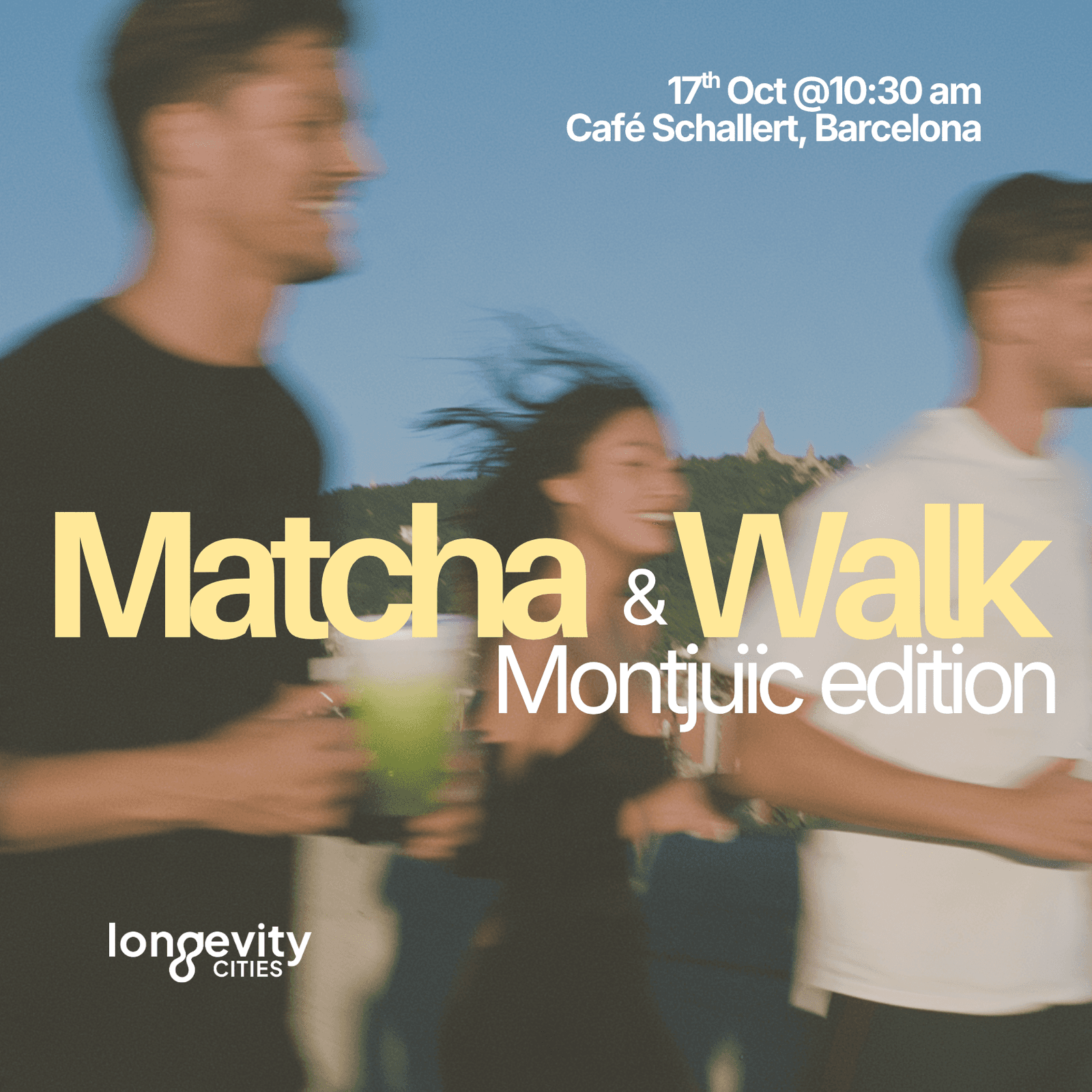 Matcha & Walk | Montjuïc edition