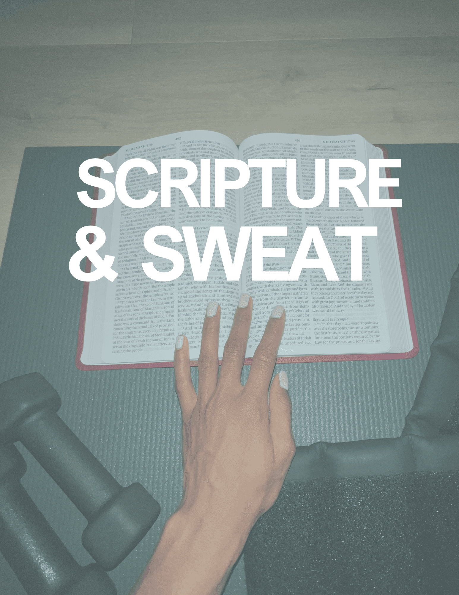 Scripture & Sweat: Bible Study And Mat Workout