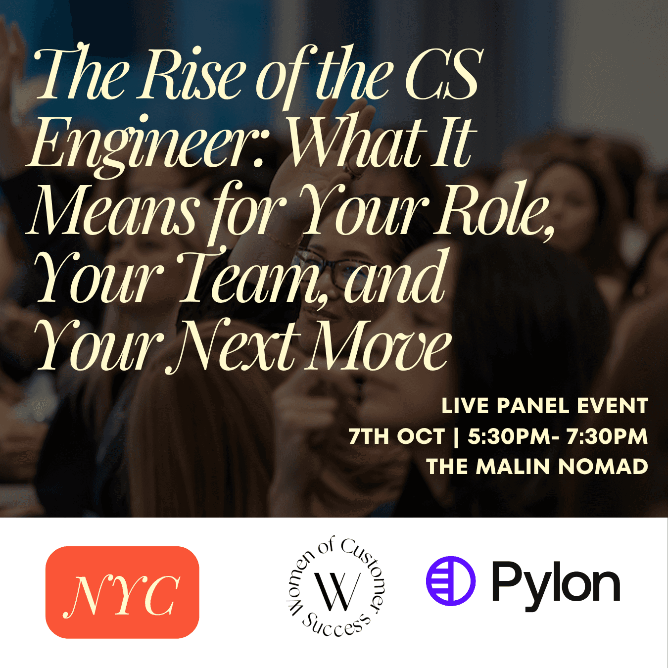WoCS x Pylon: The Rise of the CS Engineer: What It Means for Your Role, Your Team, and Your Next Move