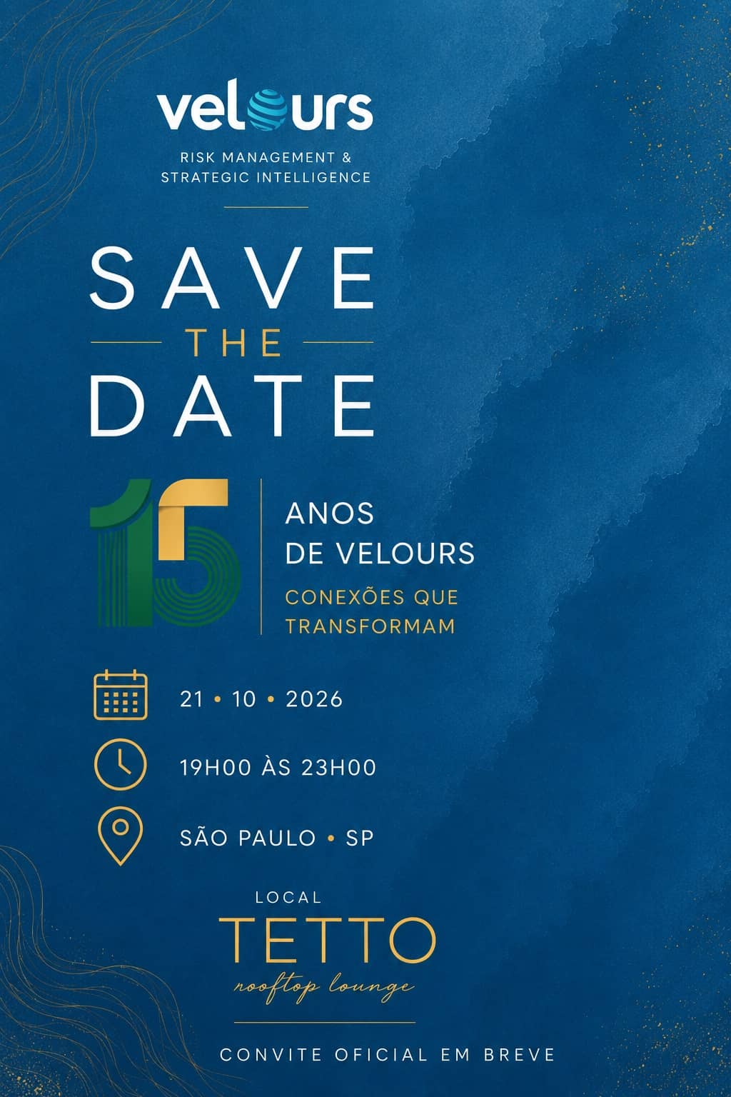 Aniversário de 15 anos da Velours International no Brasil