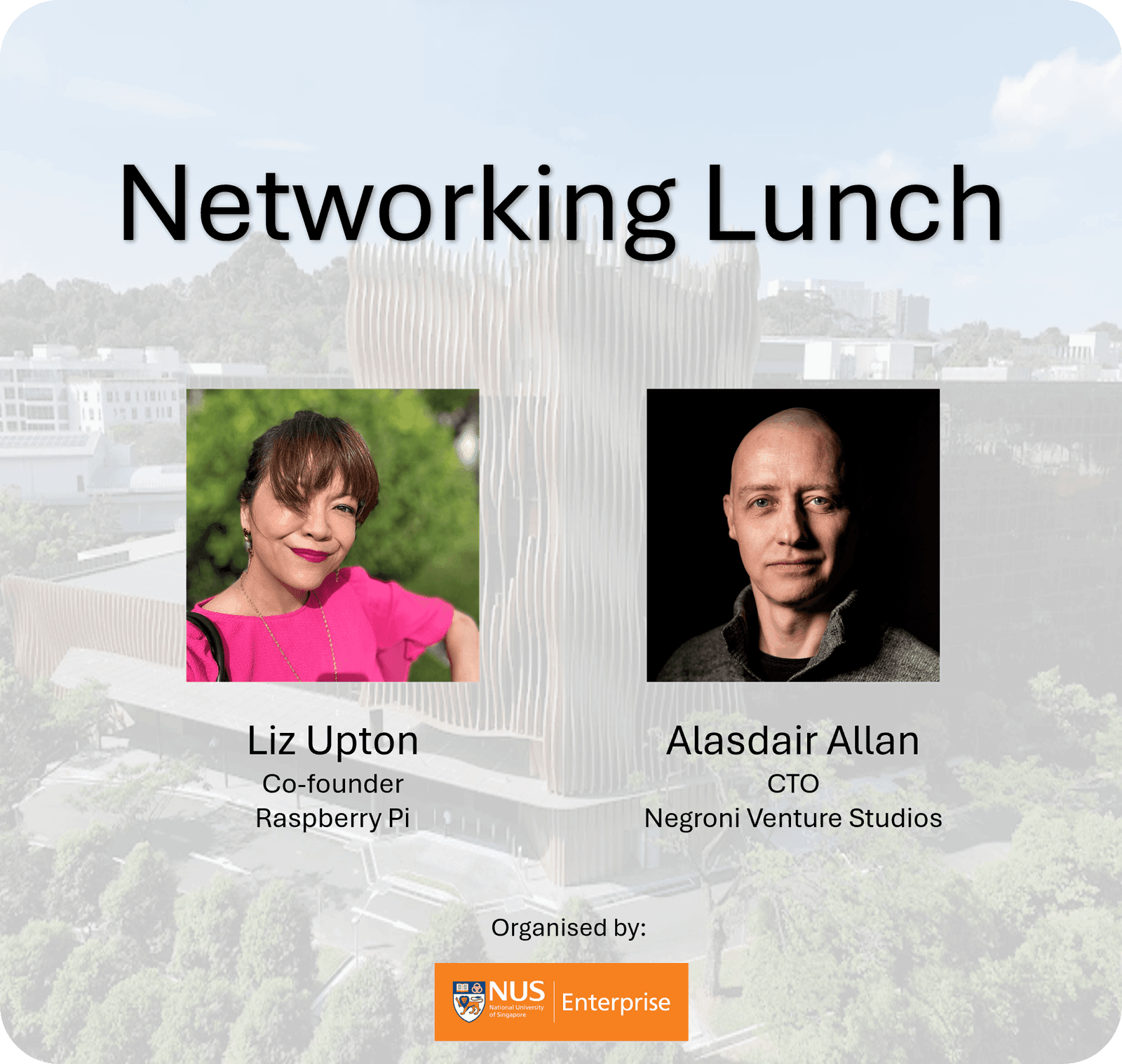 Networking Lunch with Liz and Alasdair