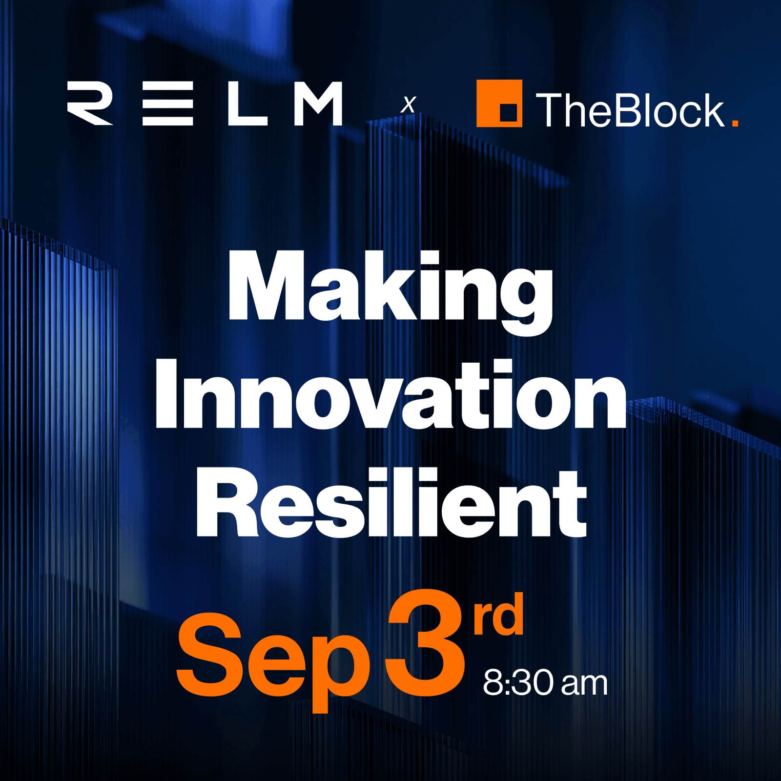 Join Relm at TheBlock.