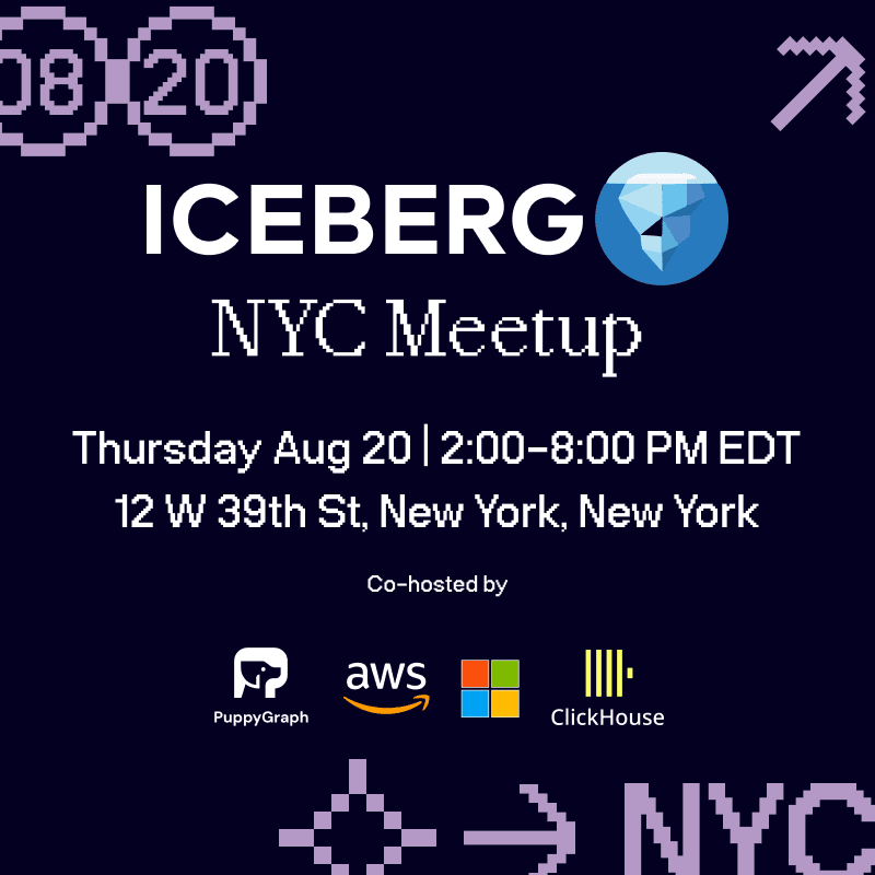 NYC Apache Iceberg™ Community Meetup