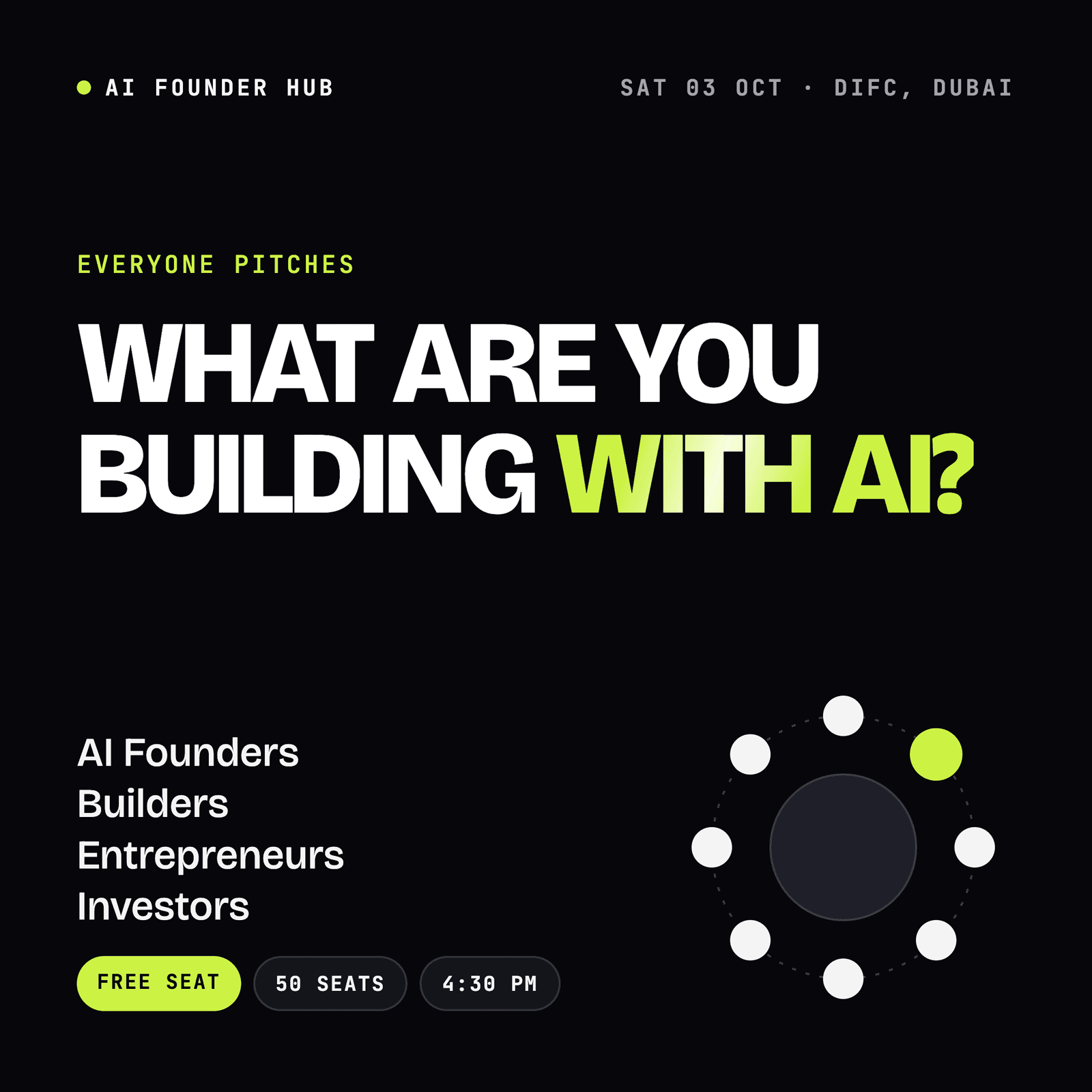 Everyone Pitches: AI Business Networking by AI Founder Hub