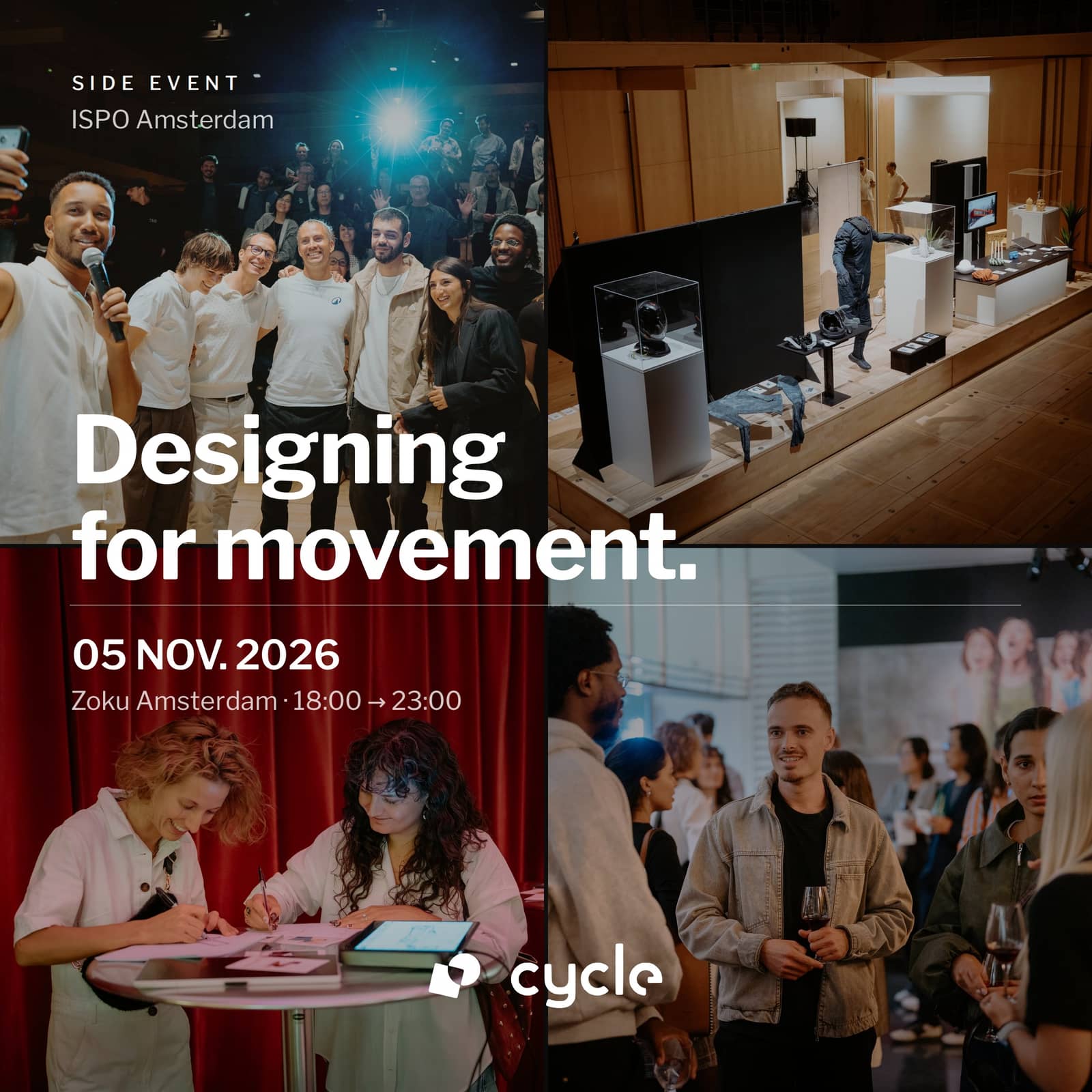 Cycle x ISPO Amsterdam: Designing for Movement