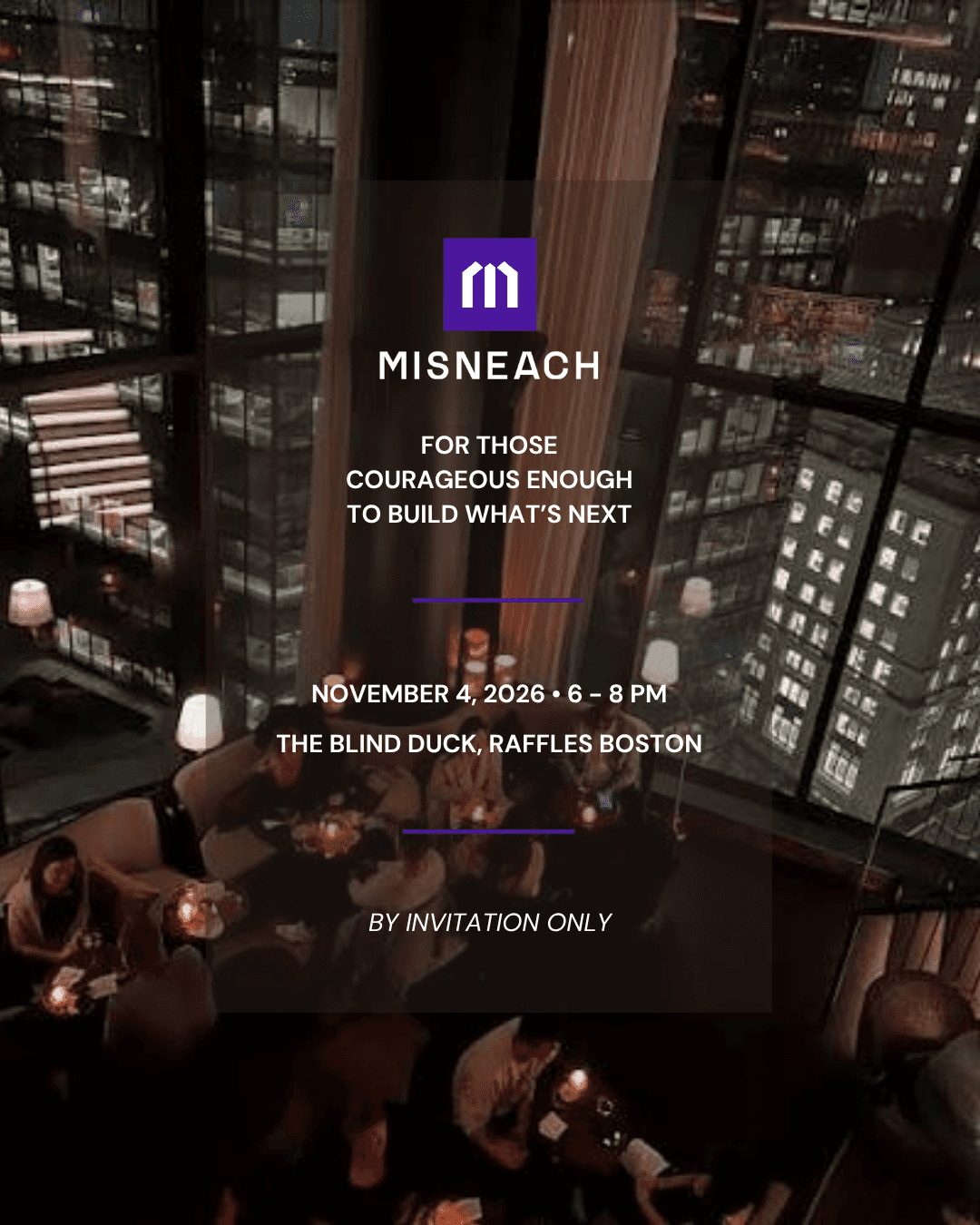 Courage, Unveiled: The Misneach Launch