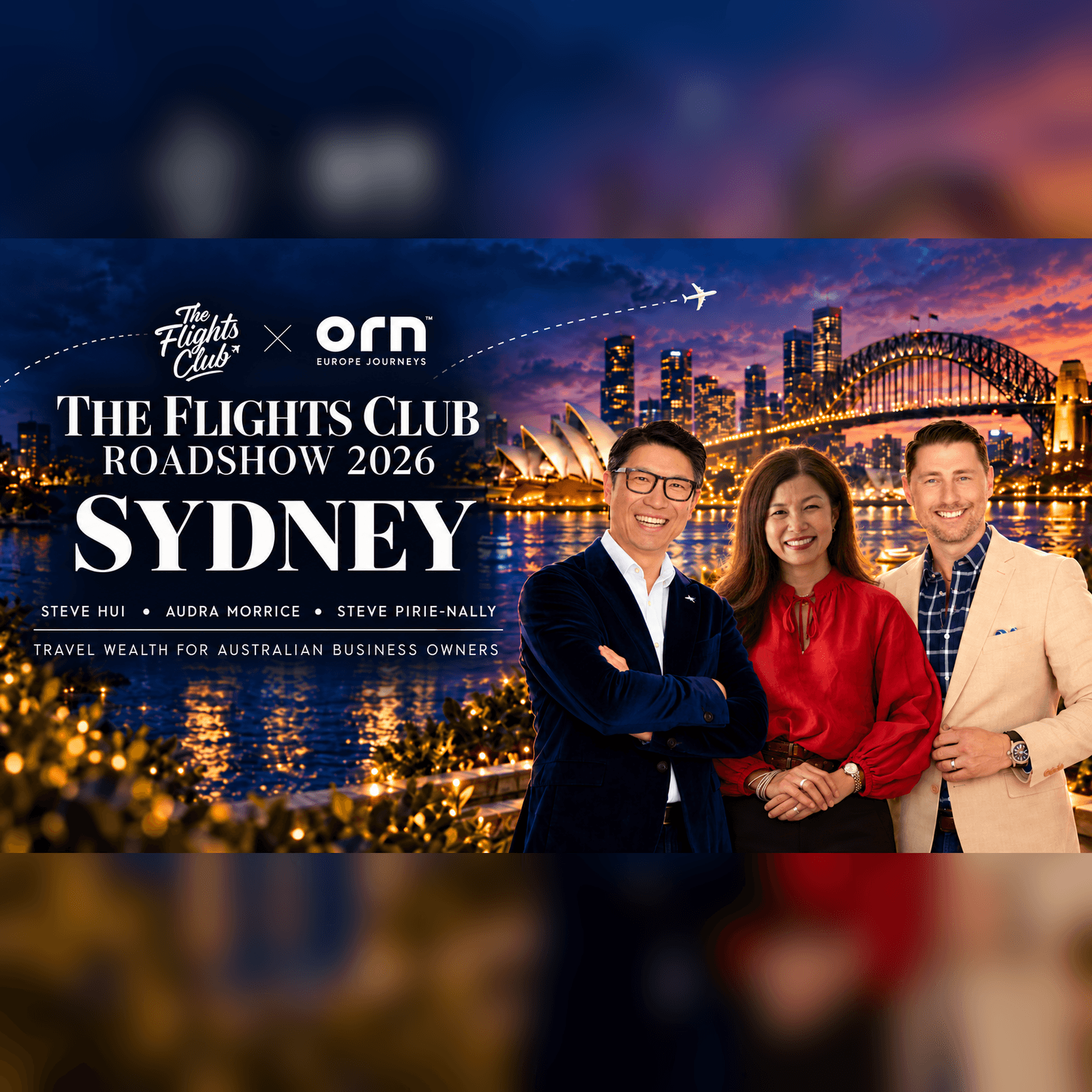 The Flights Club Roadshow- SYDNEY