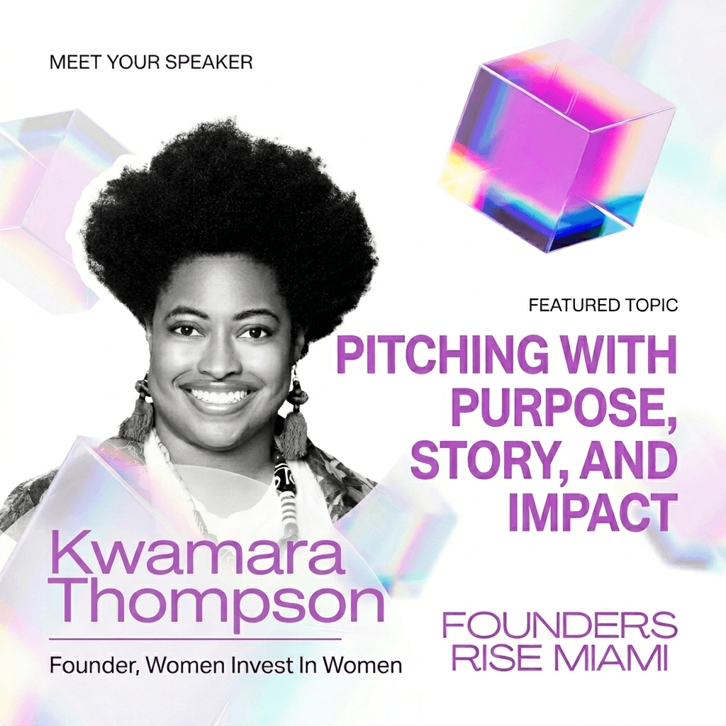 Pitching with Purpose, Story, and Impact with Kwamara Thompson