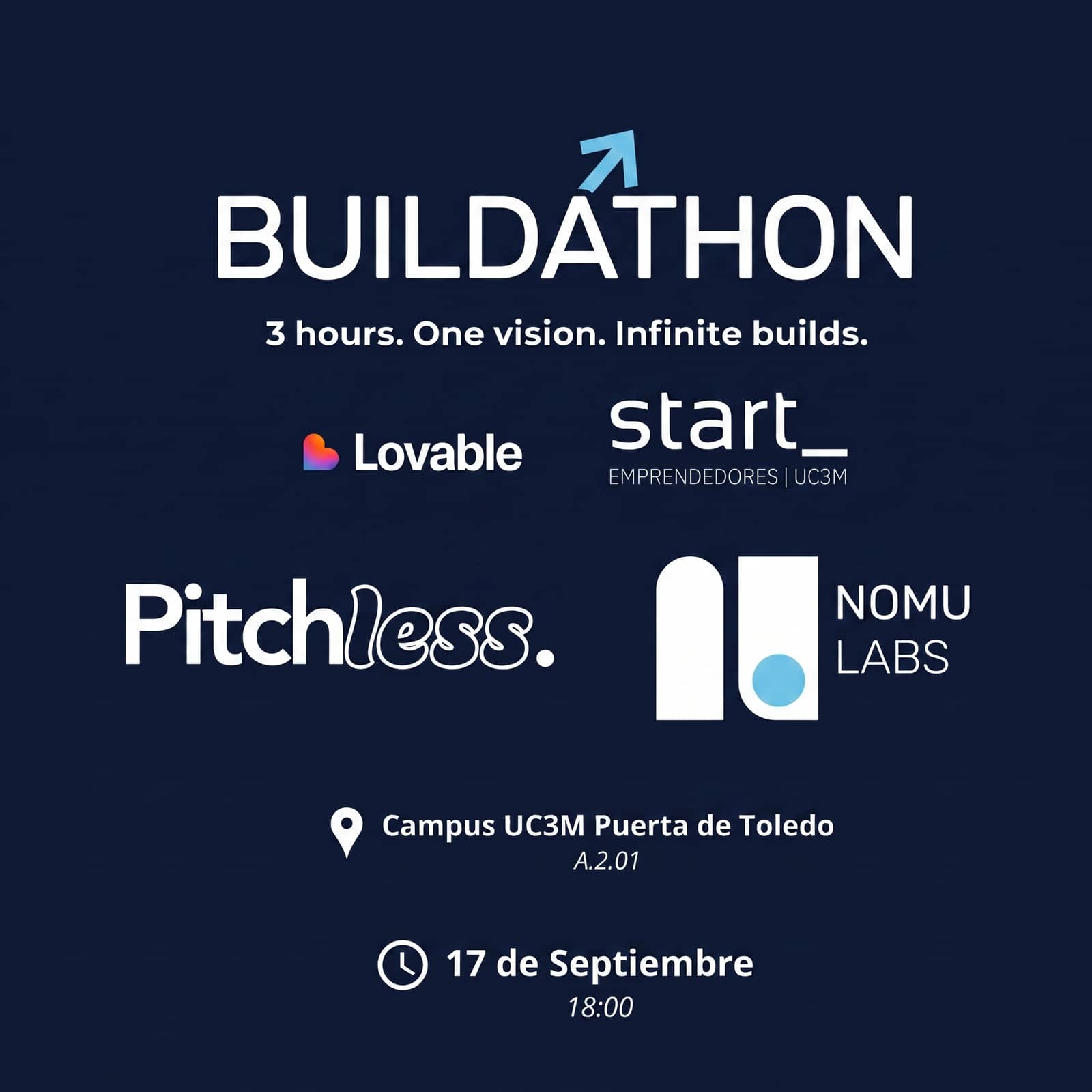 Evento Bienvenida Start 2026 (ft Pitchess & Nomulabs)