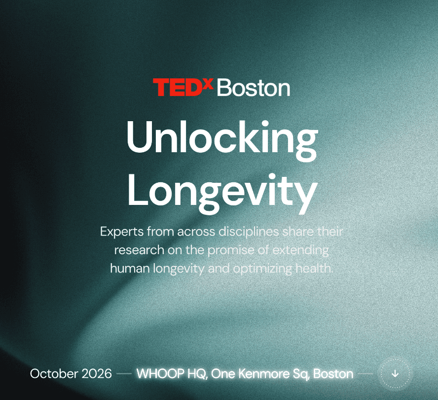 TEDxBoston: Unlocking Longevity