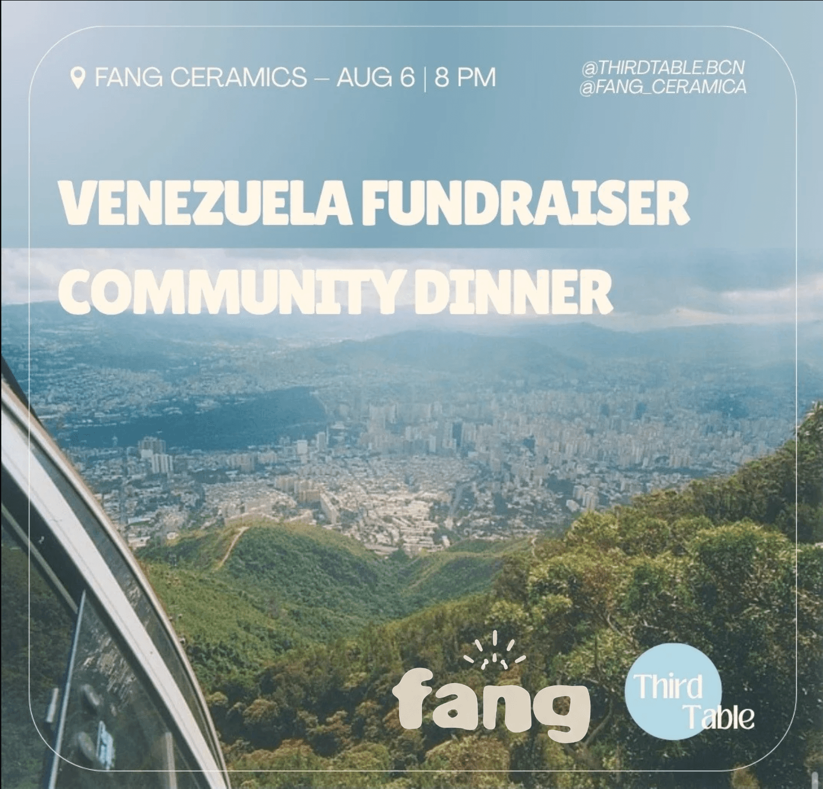 Community Dinner 🆅🅴🅽🅴🆉🆄🅴🅻🅰 🅵🆄🅽🅳🆁🅰🅸🆂🅴🆁