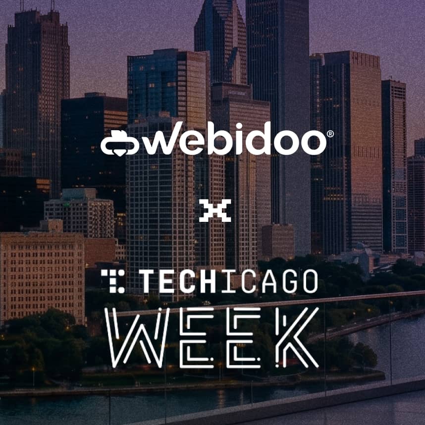 Webidoo × Chicago Tech Week · A rooftop party