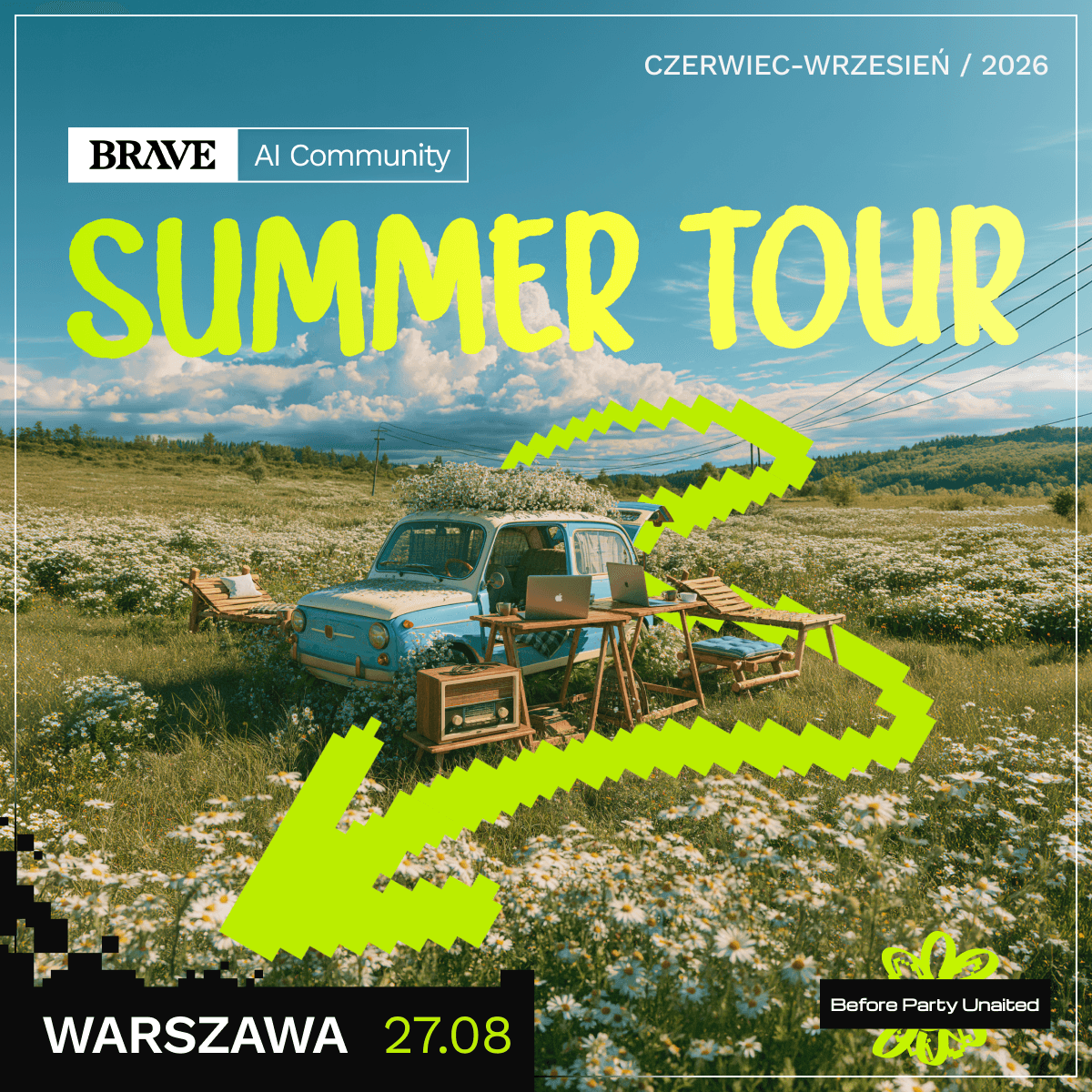 Finał Summer Tour BRAVE AI COMMUNITY Warszawa