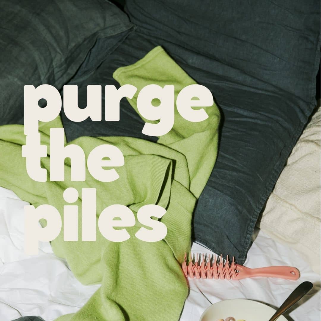 Rosie & Mini Swap Present: Purge the Piles