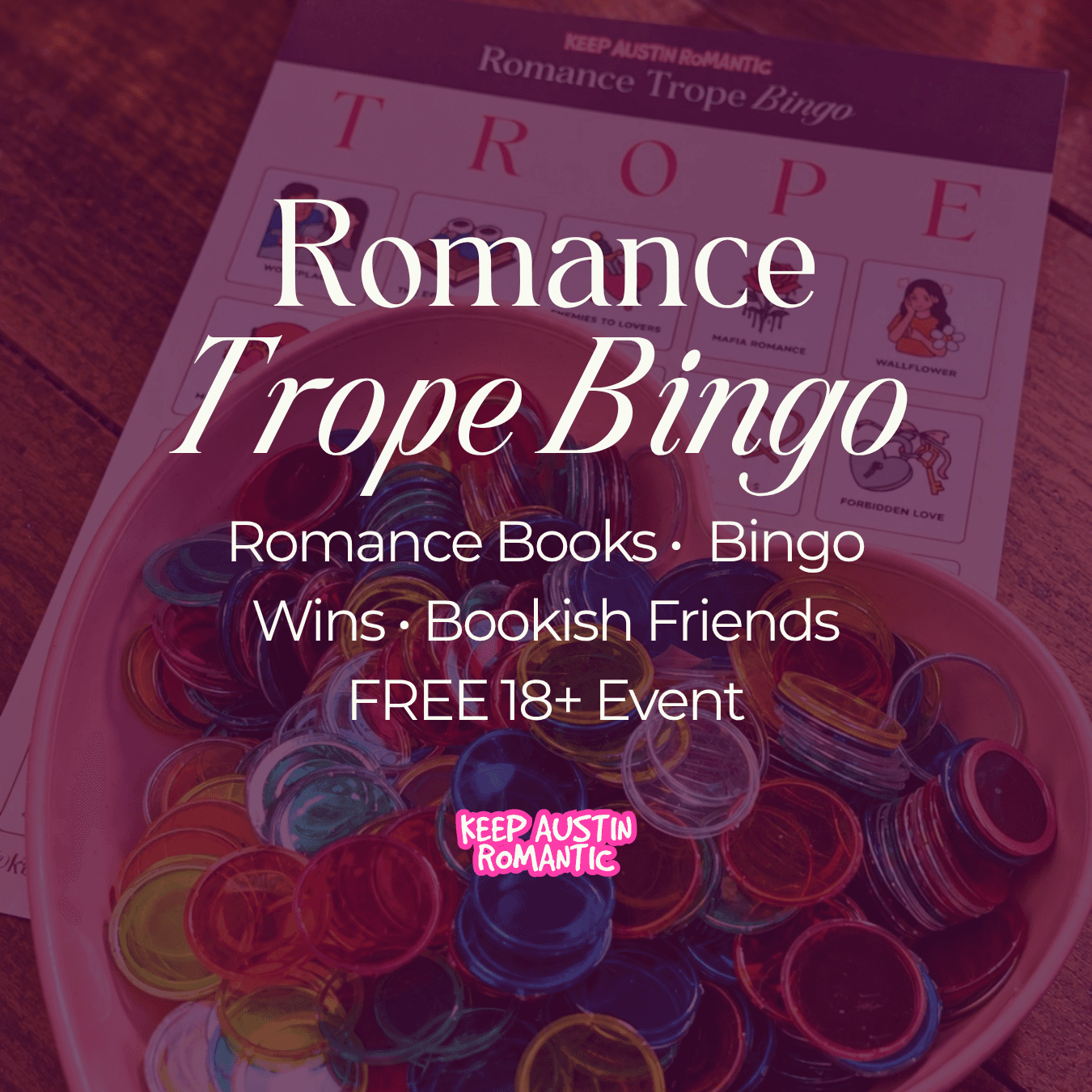 Romance Trope Bingo