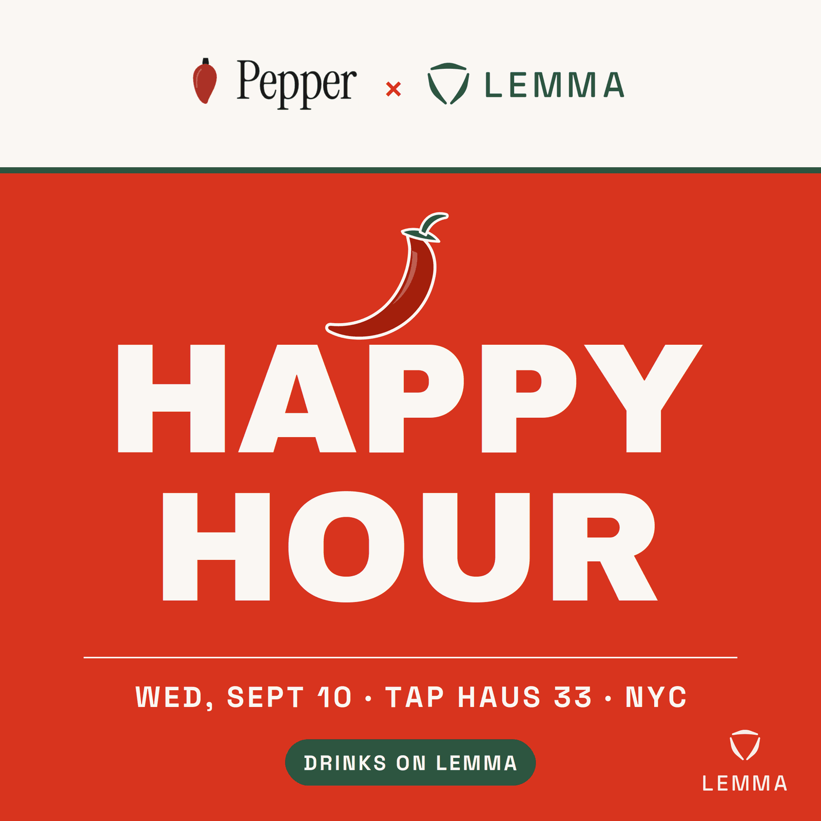 Pepper NYC Healthtech Founder Meetup - September (Sponsored by Lemma)
