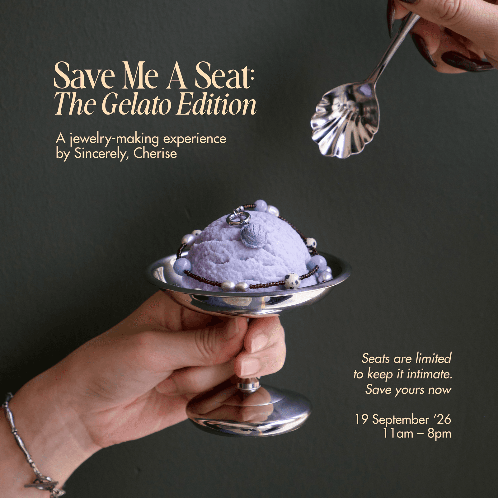 Save Me A Seat: The Gelato Edition