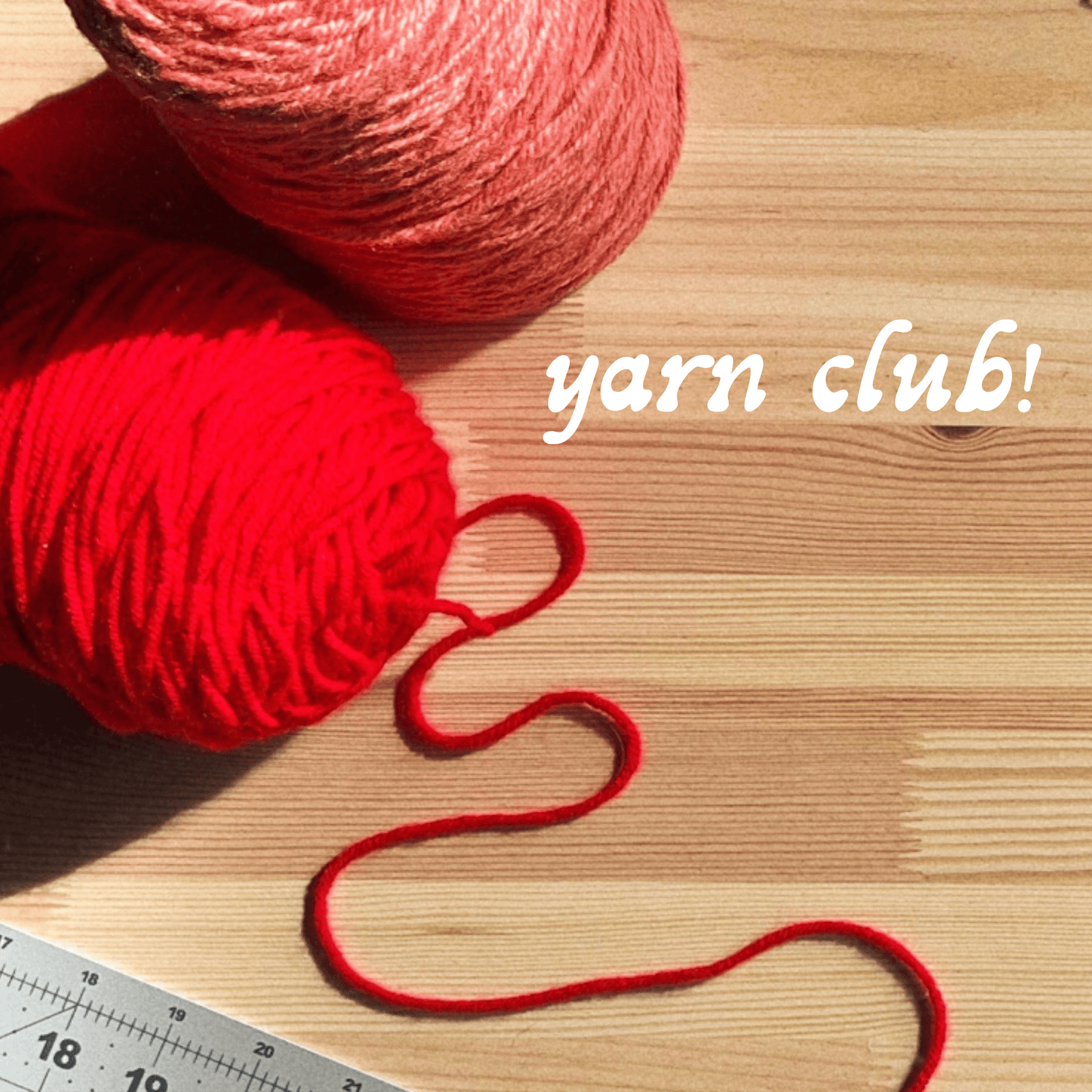 Yarn Club! (Donation-based)