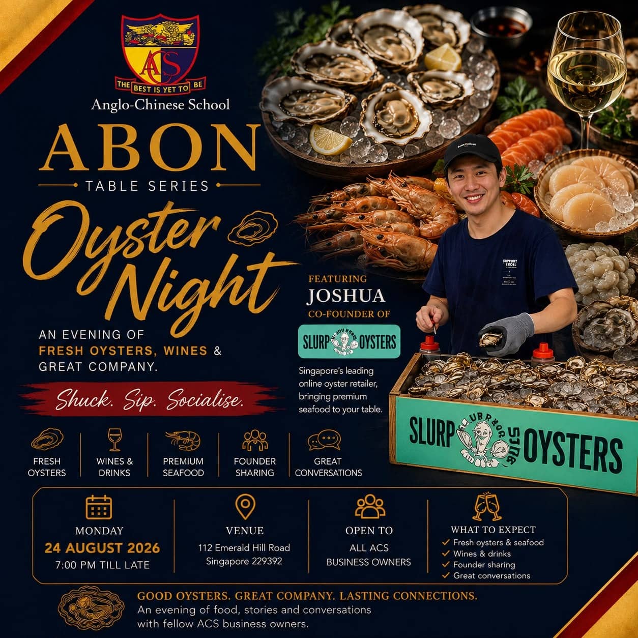 ABON: Slurp Your Oysters!