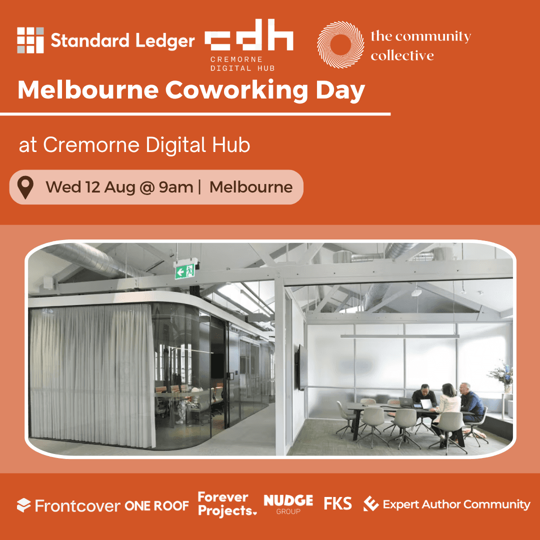 🏵 Melbourne: Coworking Day @ Cremorne Digital Hub