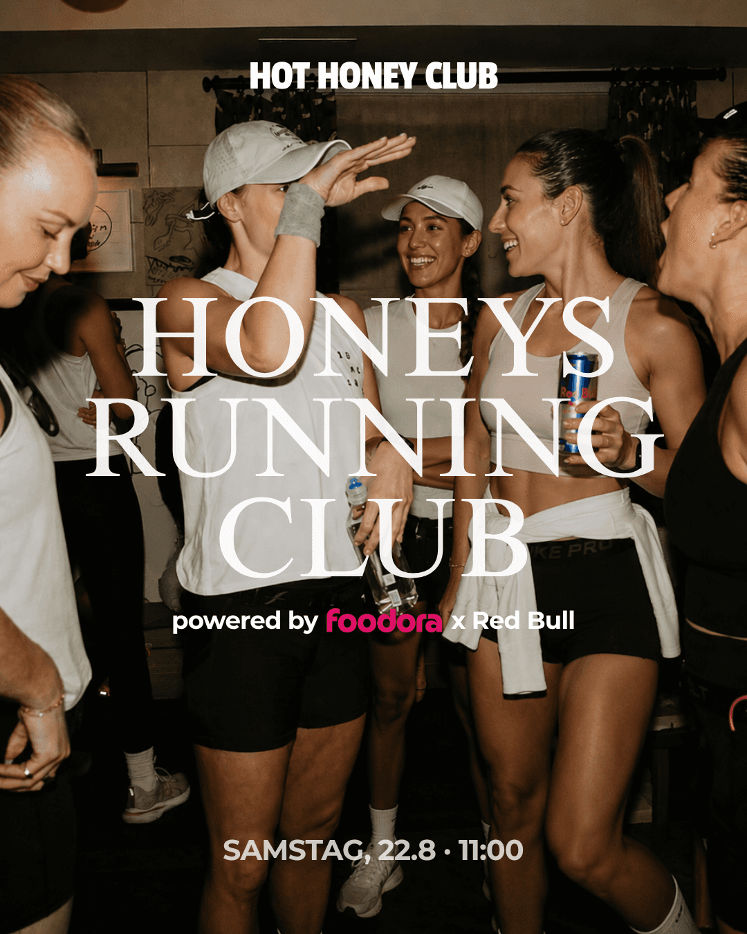 HOT HONEY CLUB x foodora RUN CLUB 🏃🏼‍♀️🤍