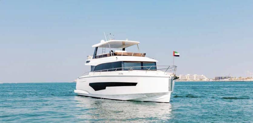 Breakfast on a Luxury Yacht