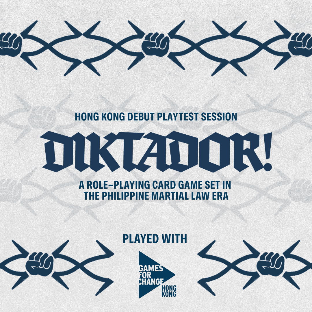 Diktador! Playtest: A Role-Playing Card Game on Power, Resistance, and Memory