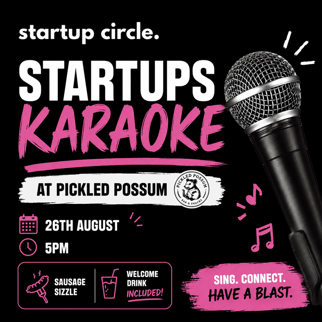 Startup Circle Startups Karaoke 🎤