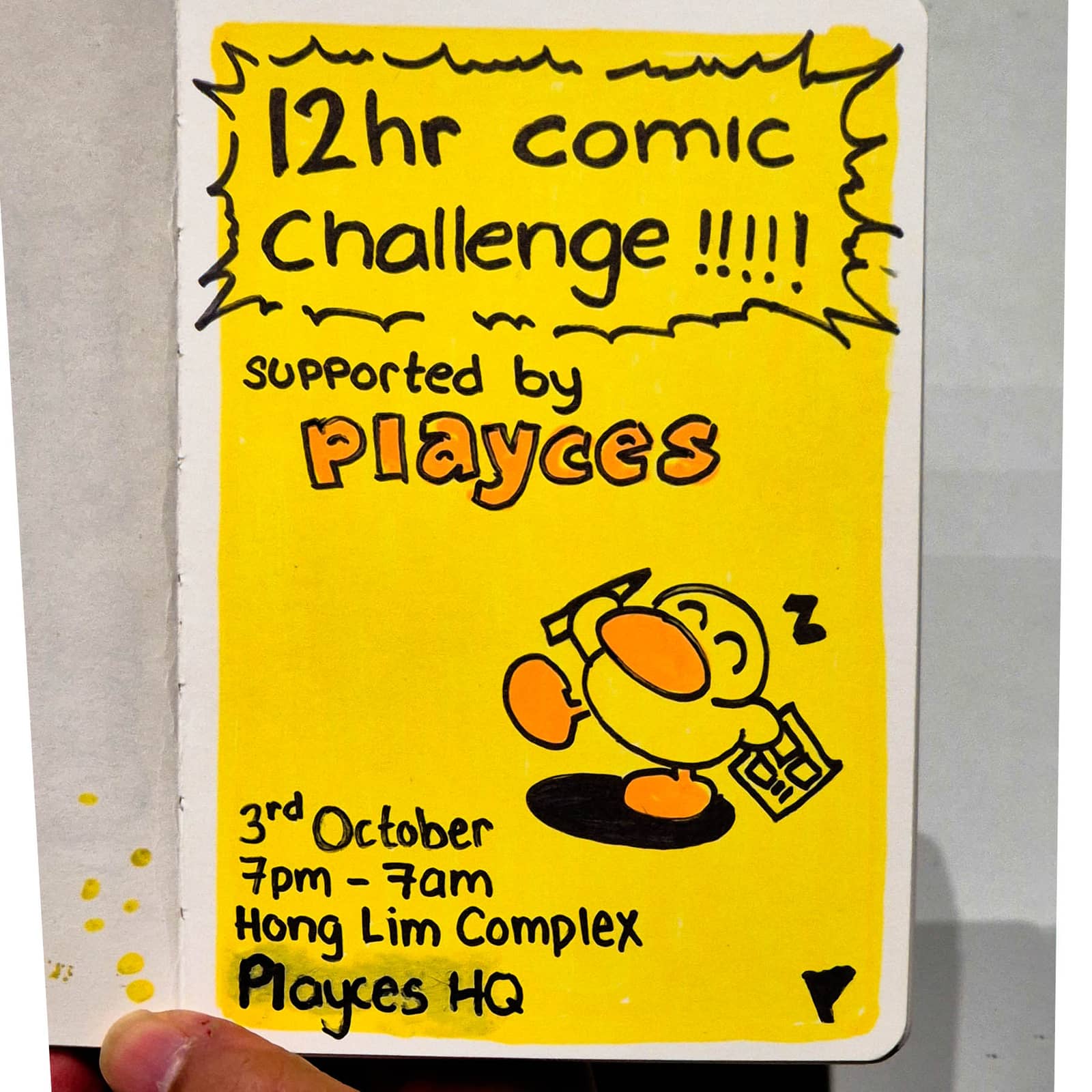 12 Hour Comic Challenge