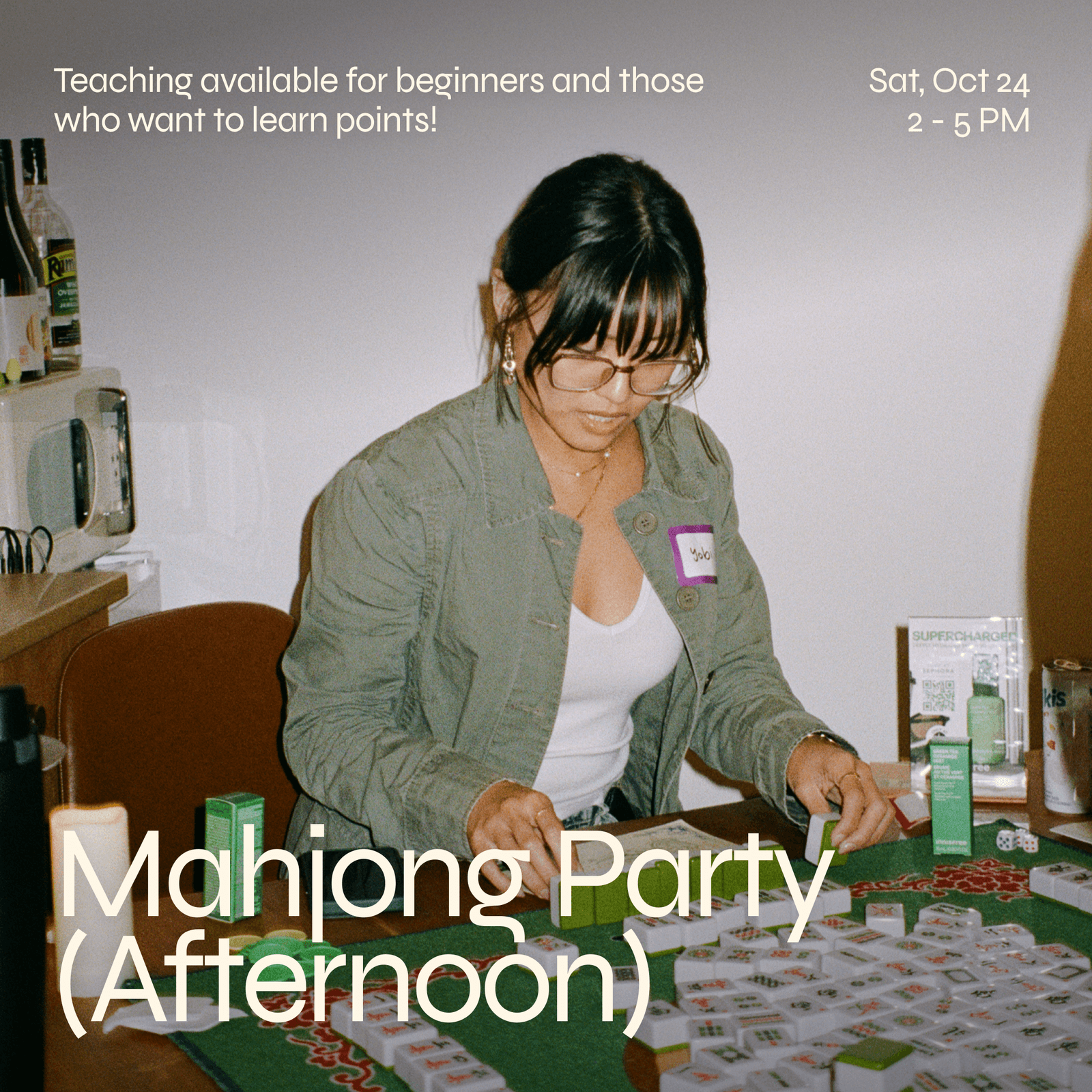 Afternoon session: All-Day Mahjong Party