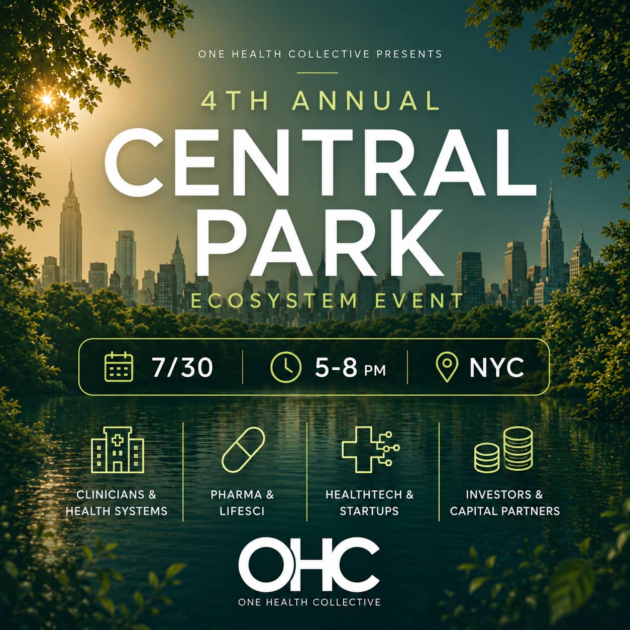 NY’s Healthcare & Lifesci Central Park Social